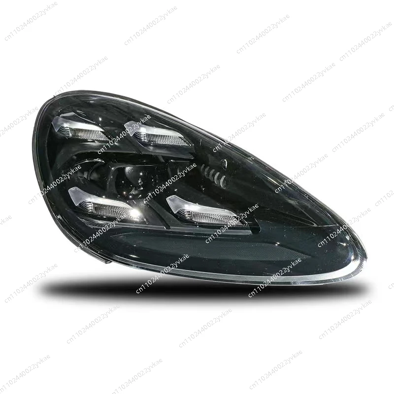 

For models 11-22 Porsche Cayenne headlight assemblies Porsche blackened matrix LED laser lights