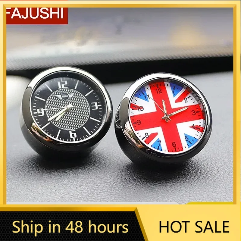 

Эмблемы 2026: Электронные часы-украшение для автомобиля BMW MINI Cooper F54 F55 F56 F57 F60 R55 R56 R57 R58 R59 R50 R53 R60