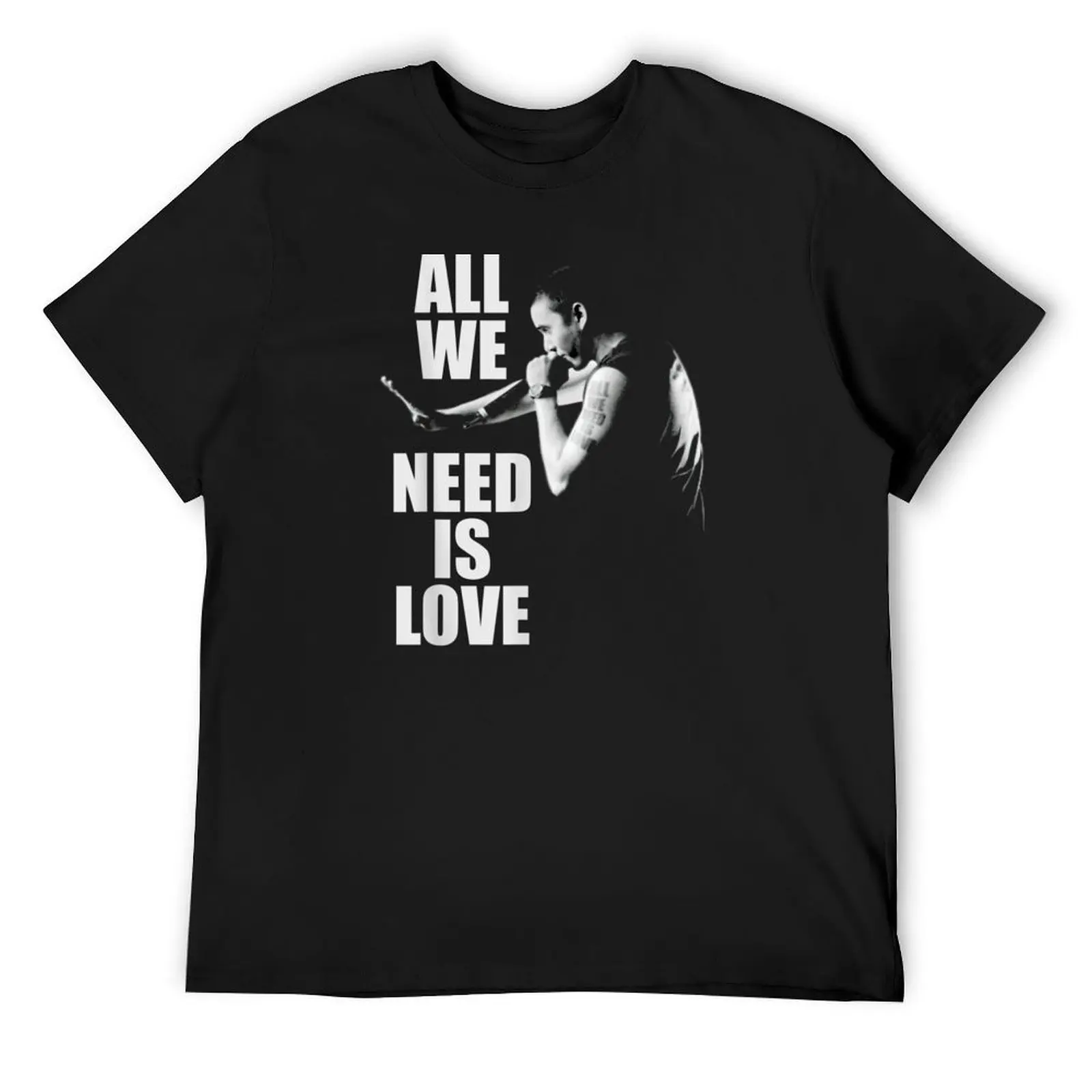 

Canserbero All We Need is Love T-Shirt cheap stuff anime mens tall t shirts