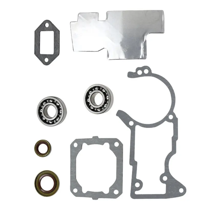NEW HOT In Stock-Replacement Chainsaw Crankshaft Bearing Kit Gasket Set Oil Seal Bearings For STIHL MS440 044 Chainsaw Parts