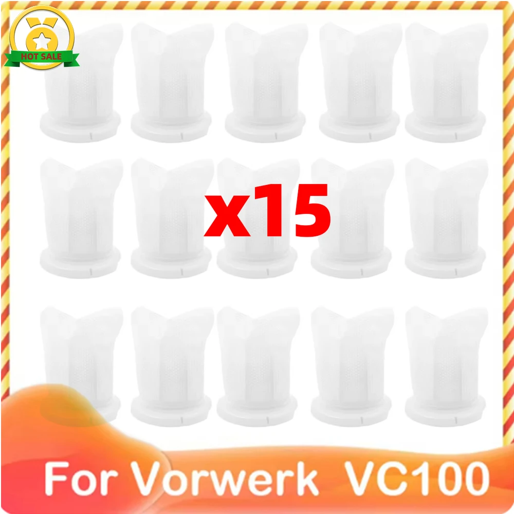 For Vorwerk Kobold VC100 Handheld Vacuum Cleaner Inner Hepa Filter Accessories Replacement Spare Kit Soft