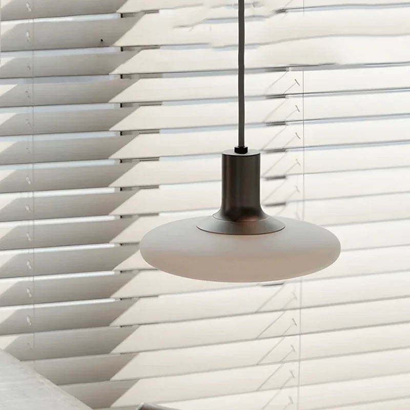 

Mordern Minimalist Vintage LED luminum Glass Pendant Light Lamp For Bedroom Living Room Office Indoor Home Decorative Fixture