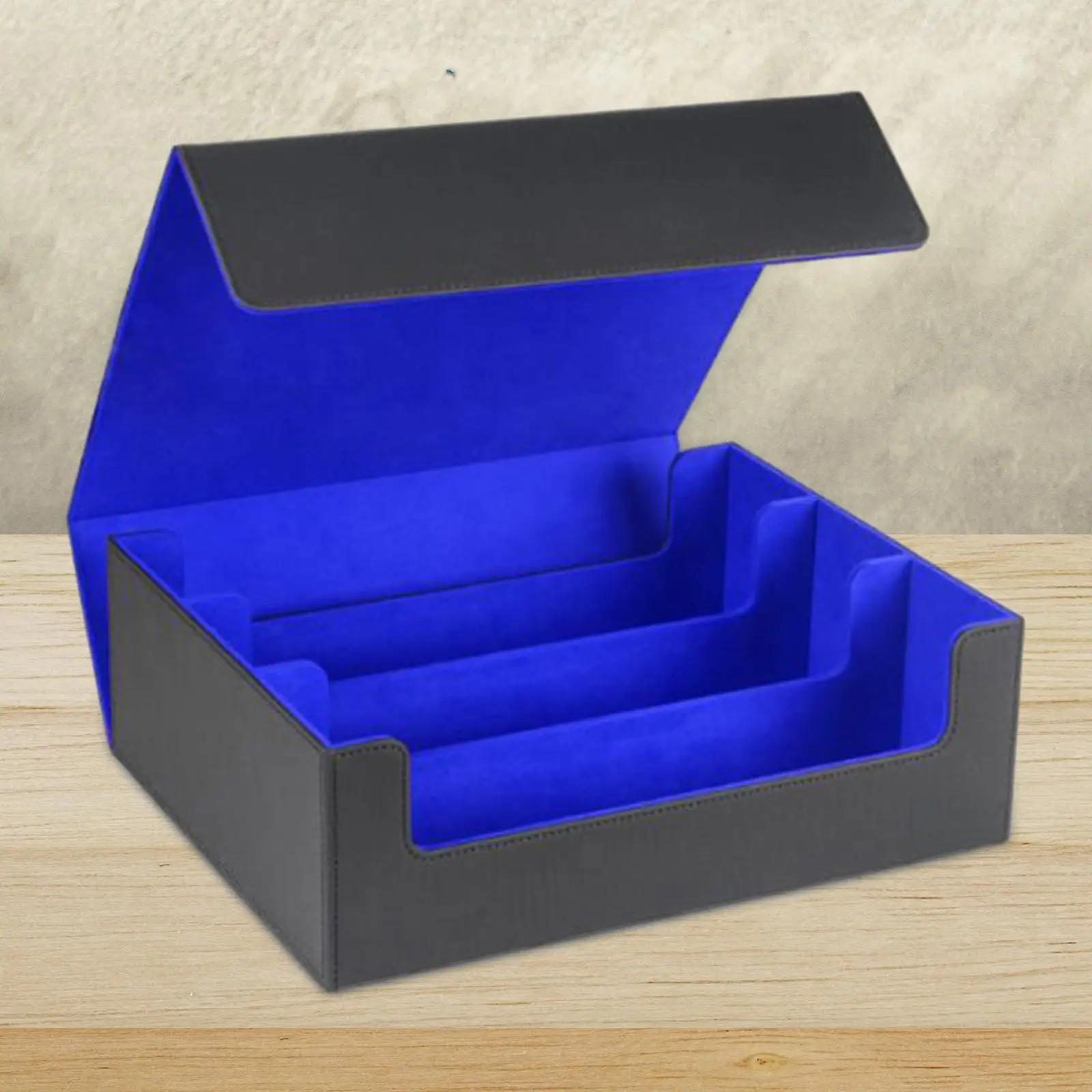 Estuche para cartas de baraja, caja de cartas coleccionable resistente, caja de baraja para reuniones de tarjetas