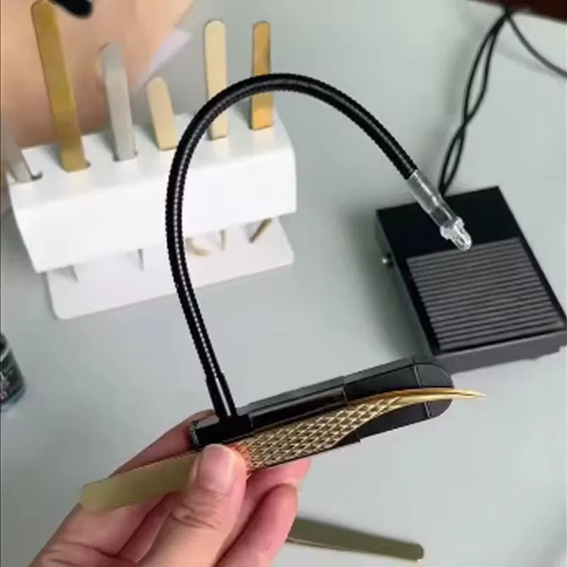 ملاقط رمش Led الأشعة فوق البنفسجية رمش تمديد ضوء مصباح الأشعة فوق البنفسجية لاش تمديد الغراء ضوء مع الملقط الأشعة فوق البنفسجية مصباح رمش 1/2 زجاجة الغراء