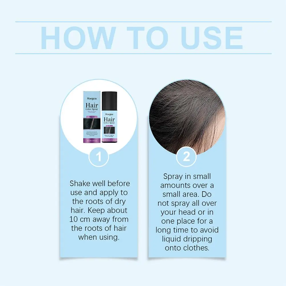 

Women Fluffy Hair Powder Hair Volume Captures Haircut Unisex Modeling Styling Disposable Hair Quick-drying Powder Spray