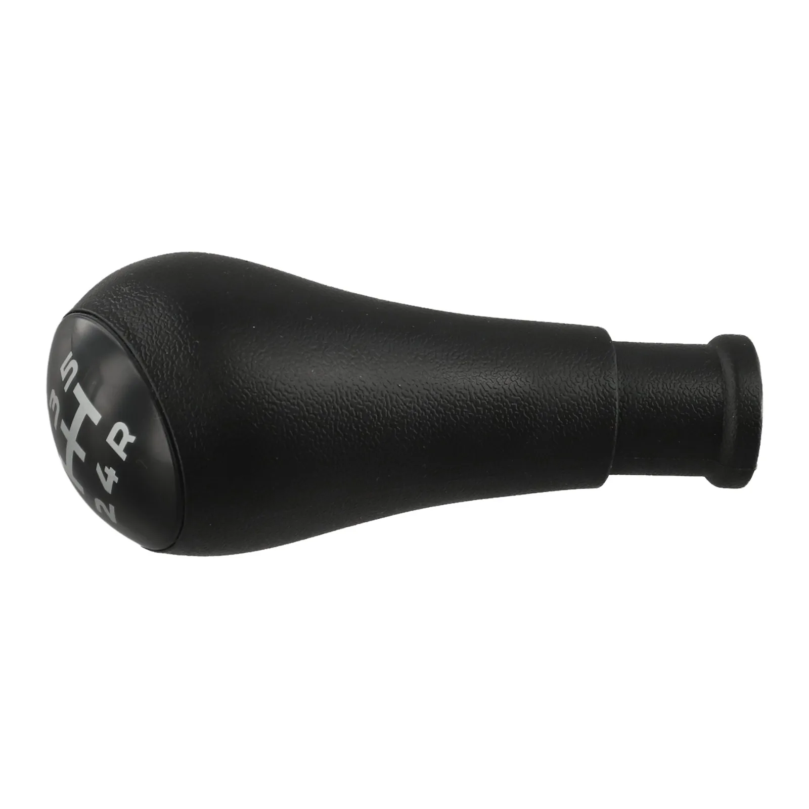 

15*5*5cm Gear Shift Knob Simple Install Gear Shift Knob Easy Installation Gear Knob 5-Speed Compatibility Black ABS Material