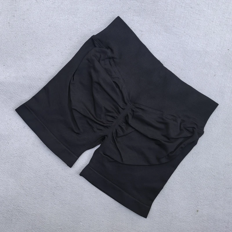 2-teiliges Yoga-Set für Damen, rückenfrei, Neckholder-Tops, hohe Taille, nahtlose Shorts, Fitnessstudio, Anzug, Fitness-Kleidung, Sportbekleidung, Workout-Sets – Detail 22