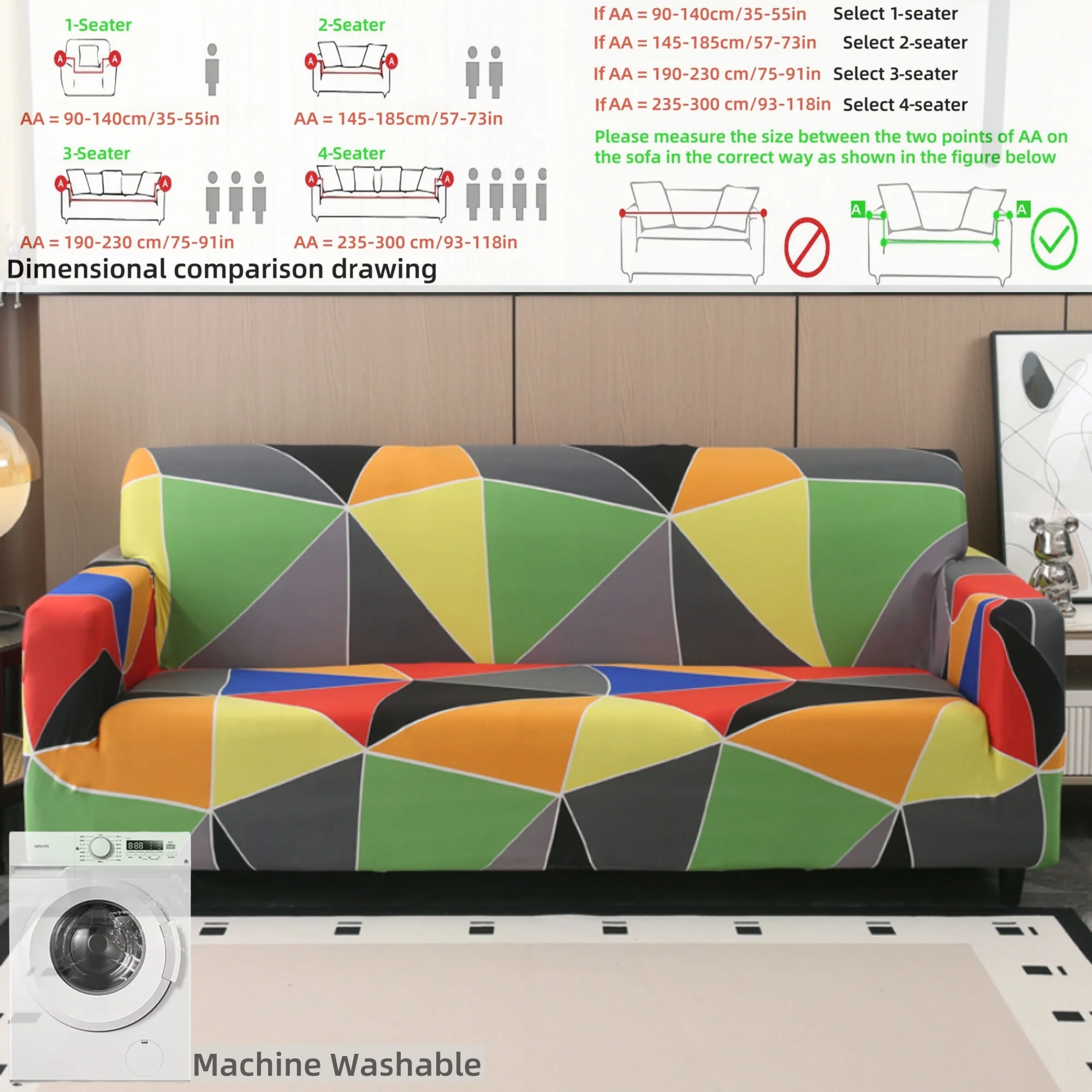 

Роскошные мягкие эластичные обертывания на 1/2/3/4 места: Art Deco geo, моющиеся, праздничные/днежные, защитные, изысканные, ткань премиум-класса