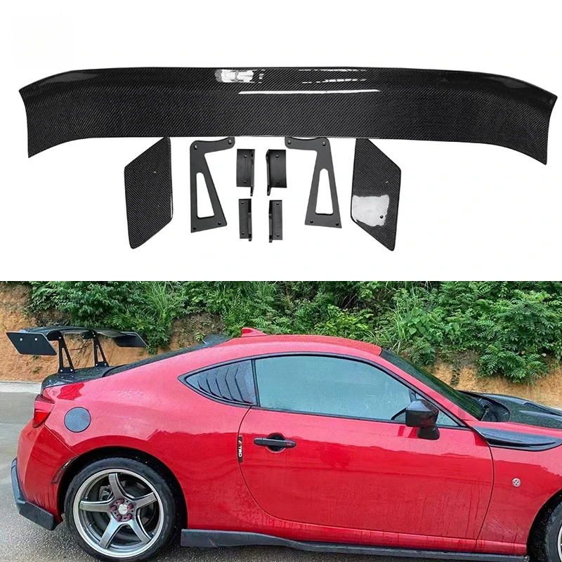 

Подходит для Toyota 86 Subaru BRZ, спойлер GT86, углеродное волокно GR86, детали для модификации фиксированного крыла