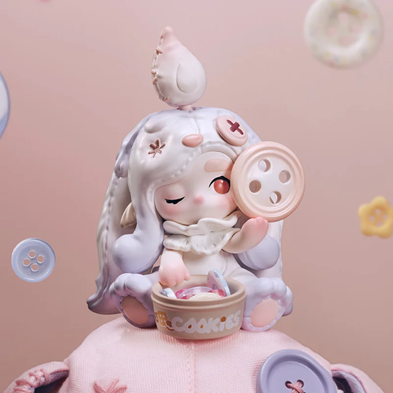 Genuine POP MART CHAKA Blind Box Stitch By Stitch Series Toys Mystery Box Anime Figure Guess Box Cute Doll Gifts - view 6