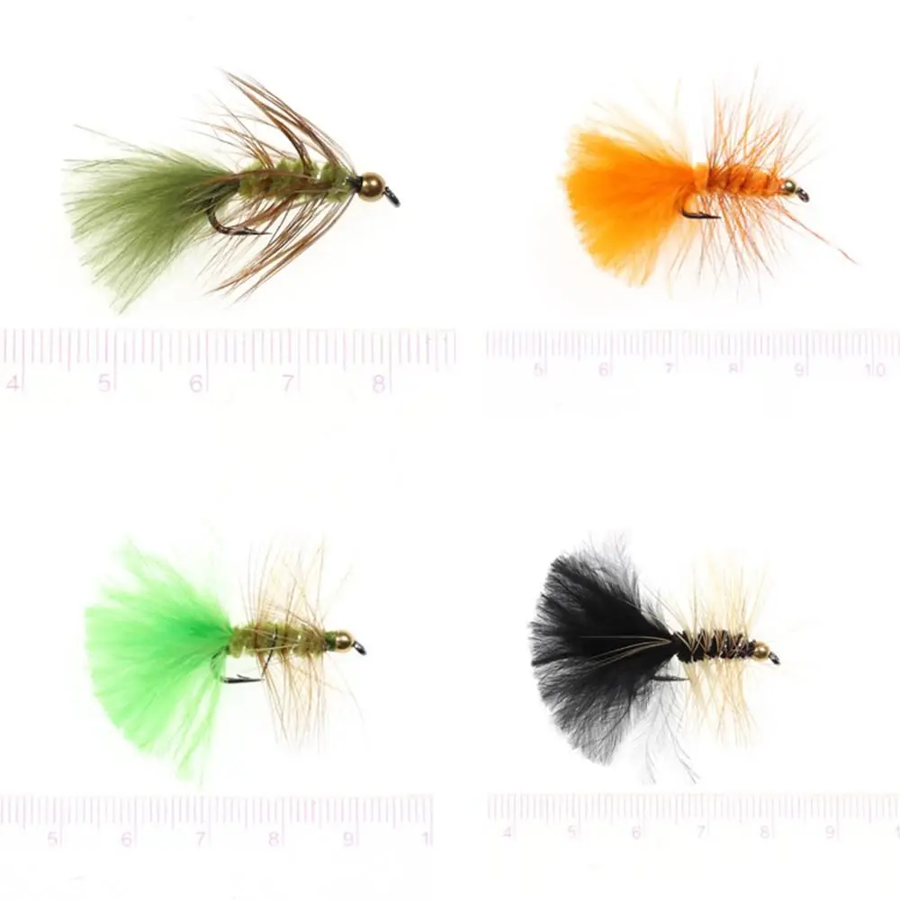 5PCS Portable Flies Lure Trout Fly Fishing Flies Streamer Fly Muddler Egg Leech  Minnow Shrimp Artificial Lure Bait