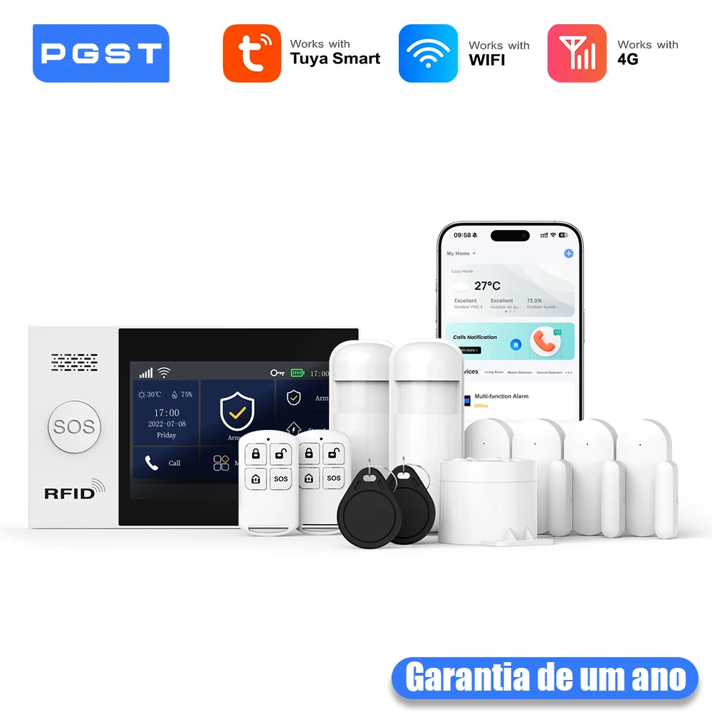 pgst-wifi-4g-tuya-smart-life-kit-de-sistema-de-seguridad-de-alarma-de-casa-alexa-alarma-de-automatizacion-del-hogar-proteccion-de-seguridad-sensor-de-movimiento-de-puerta