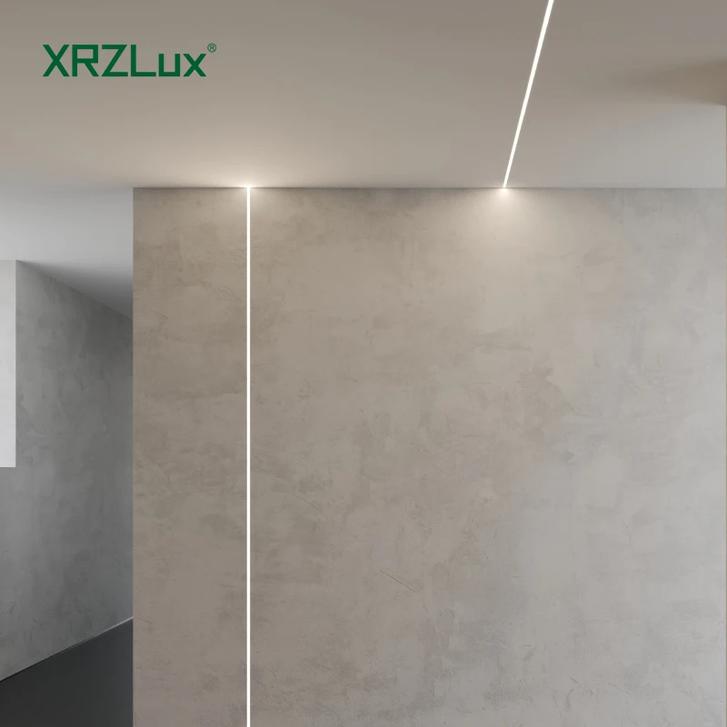 

XRZLux Recessed Drywall Led Strip Light Aluminum Profile Linear Lights 10W/m Led Strip Profile Home Decoration Lighting