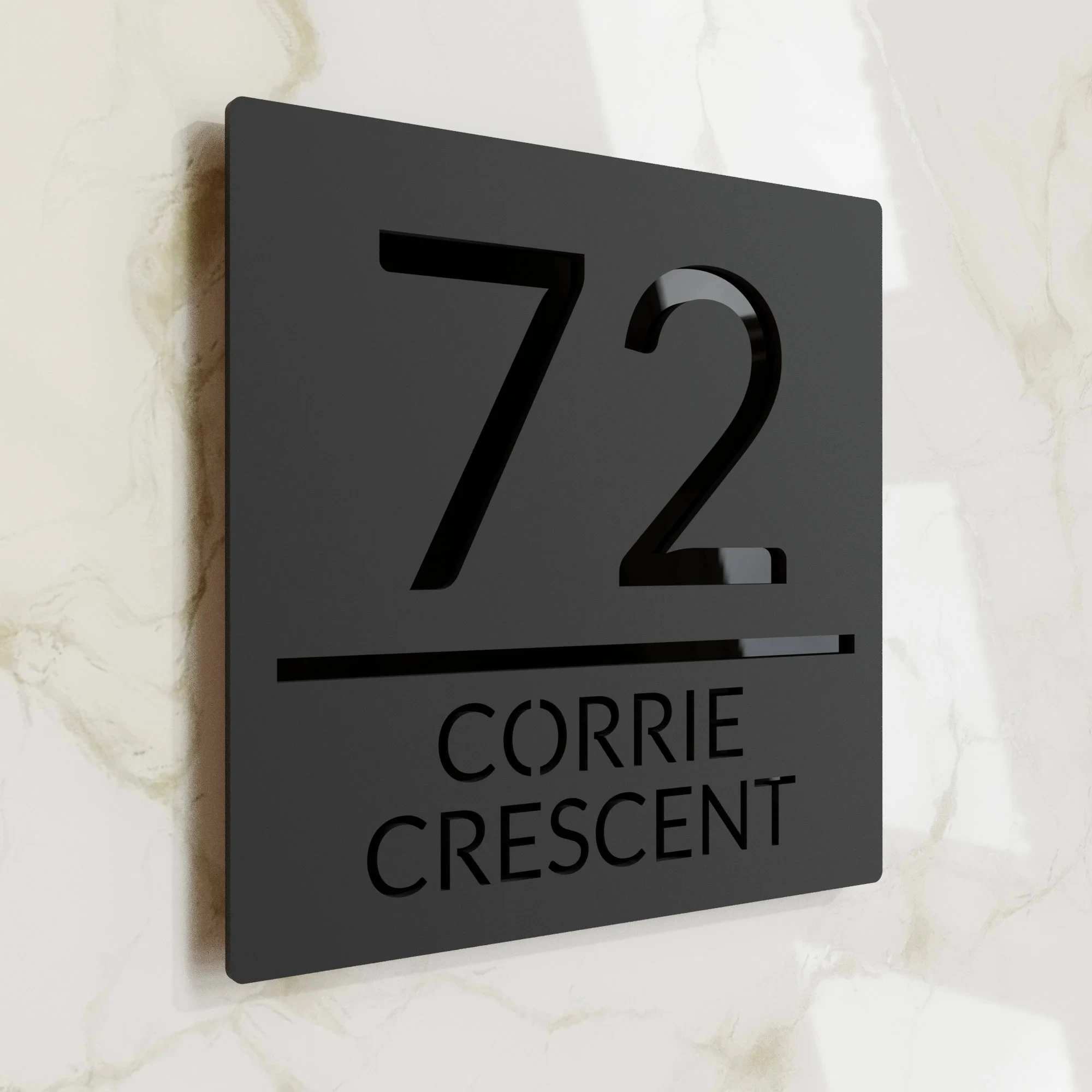 علامة منزل مخصصة 15/20/30 بوصة ثلاثية الأبعاد قطع الليزر رقم المنزل في الهواء الطلق الاكريليك شخصية أرقام تسجيل الباب للوحة عنوان المنزل