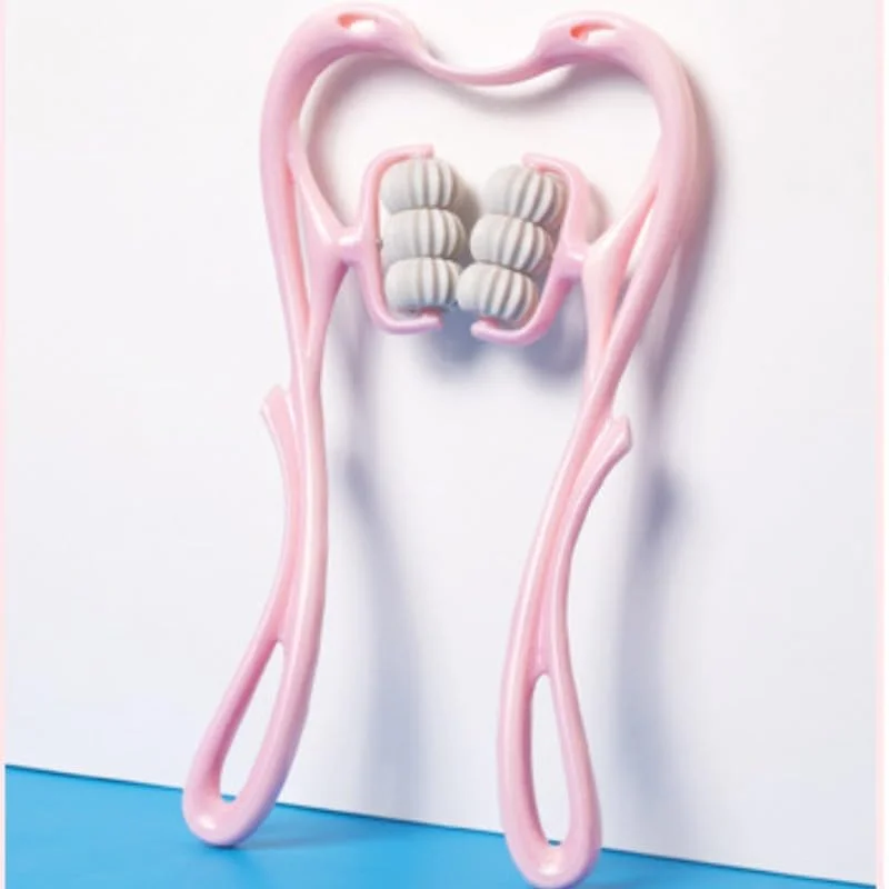 

Cervical Massager Manual Shoulder and Neck Massage Multifunctional Neck Massage for Neck Pain Relief (Pink)