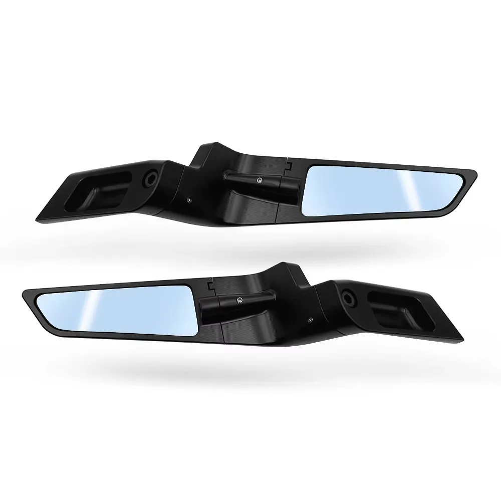 For Panigale V4 Tricolore PANIGALE V4S 2025-2026 Motorcycle Adjustable Motorcycle Wing Rearview Mirrors Stealth Winglets Mirror