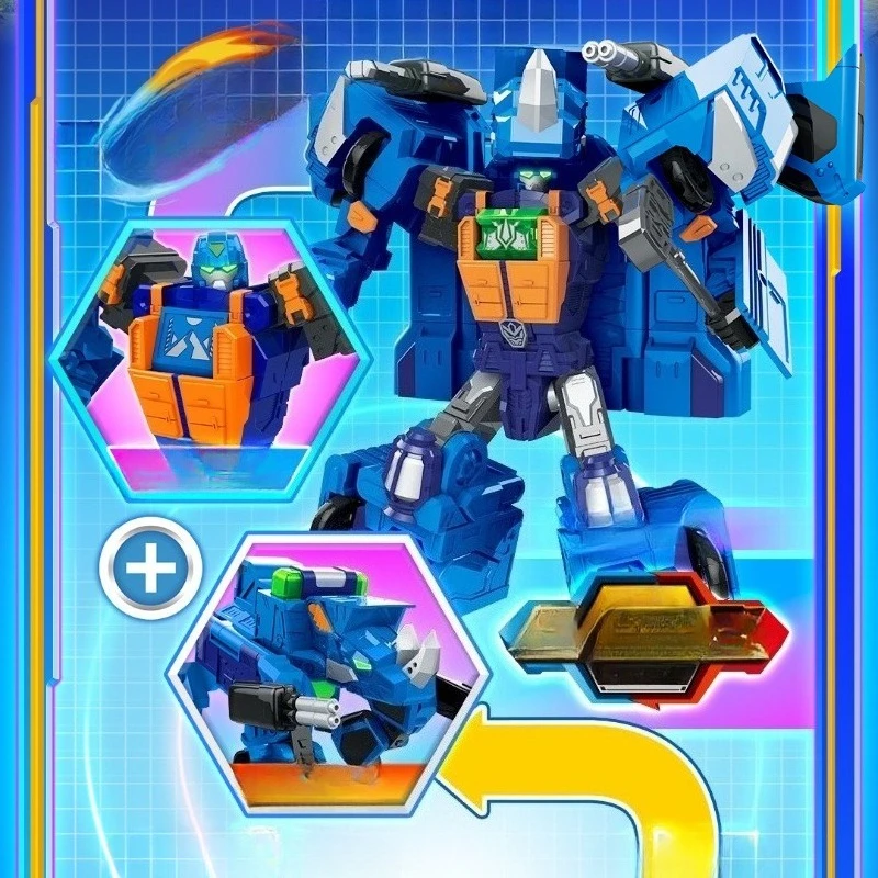 2025 nouveau Robot transformateur jouet Hello Carbot jouets 9 ''/23 cm Rock Titan voiture bête combinaison figurine enfants recueillir cadeau