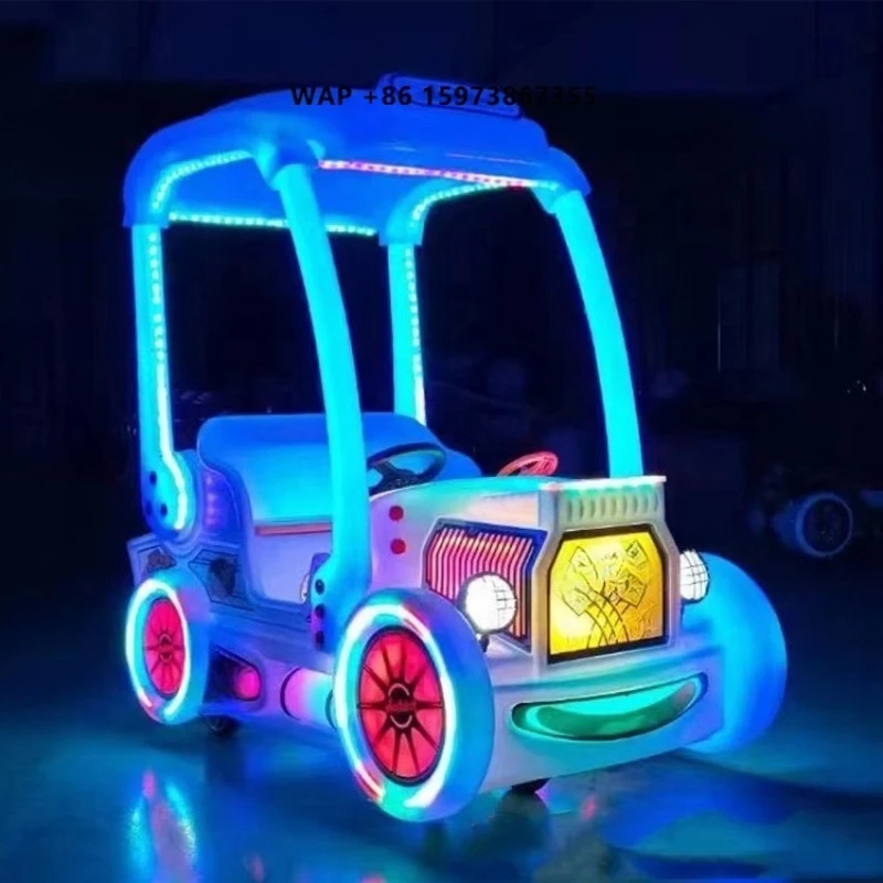 Top Amusement Manufacturer Battery Operated Bumper Cars for Kids Indoor Rides Children Electric Bumper Toy Car