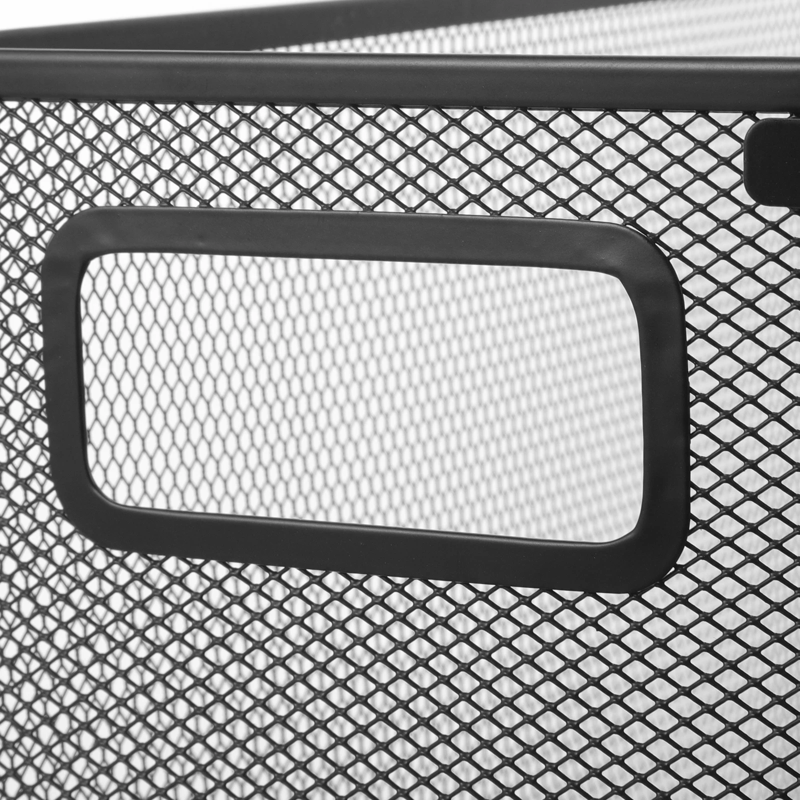 

Stainless Steel File Storage Rack Foldable Desktop Organizer Mesh Document Holder Office Home School Multi-Layer Metal Book