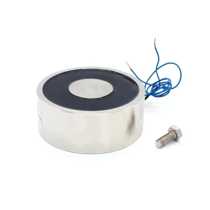 Large suction 500KG 150/50 DC 12V 24V 36V electromagnet lifting electromagnetic chuck