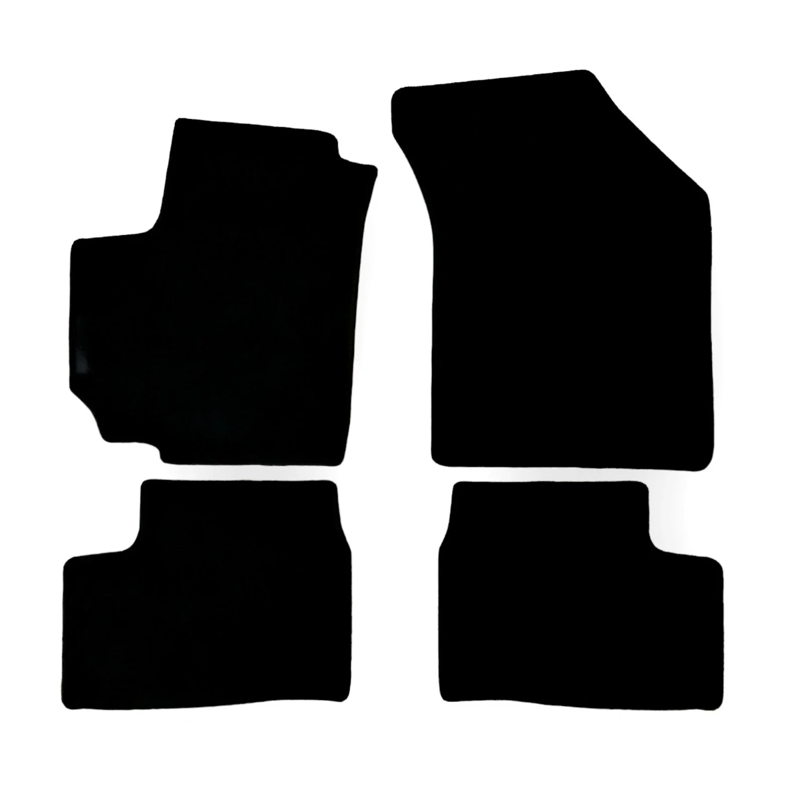 Original Car Floor Mats Velour For Suzuki Swift  2004  to  2010   Waterproof Black Carpet Rugs Auto Liners