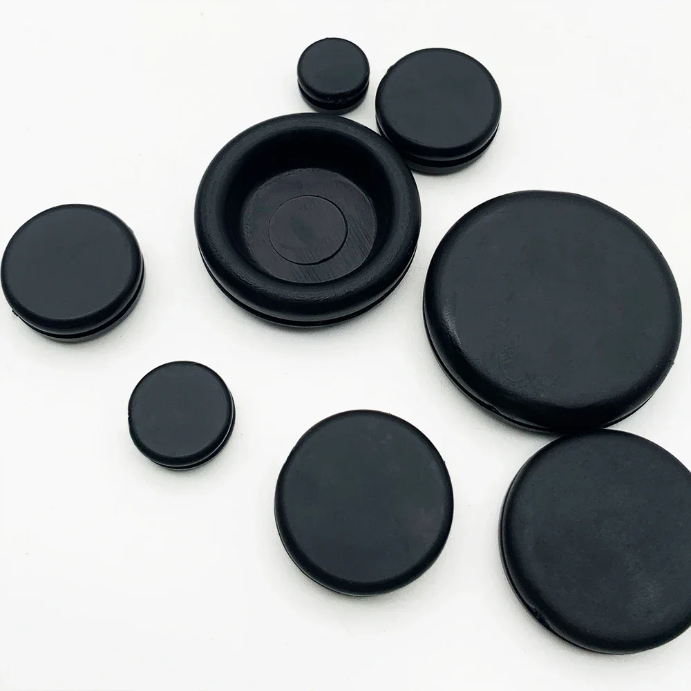 170 Pieces of Multi Specification Rubber Coil Set, Black Protective Coil Wire, Dust-proof Sealing Tape Storage Box