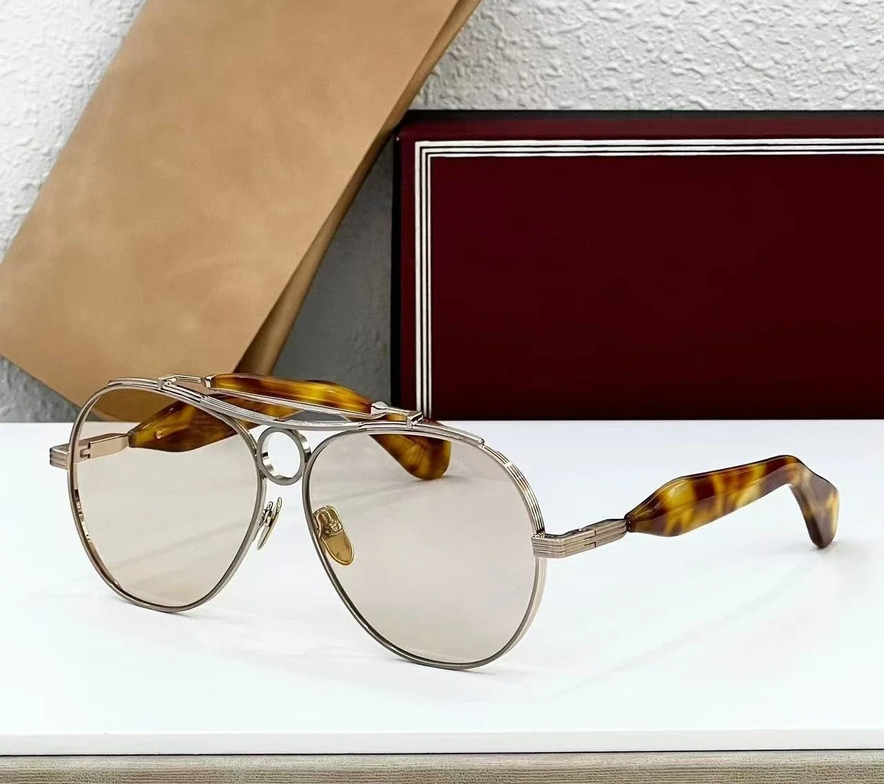 

Оригинальный дизайнер JACQ JMM, новые модные солнцезащитные очки ручной работы в круглой оправе в металлическом стиле, легкие роскошные солнцезащитные очки премиум-класса в стиле ретро ASPN