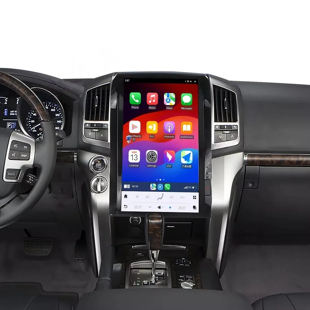Android 13 Carplay Car GPS Navigation for TOYOTA LAND CRUISER LC200 2008-2015 Touch Screen Multimedia Player Car Radio Head Unit