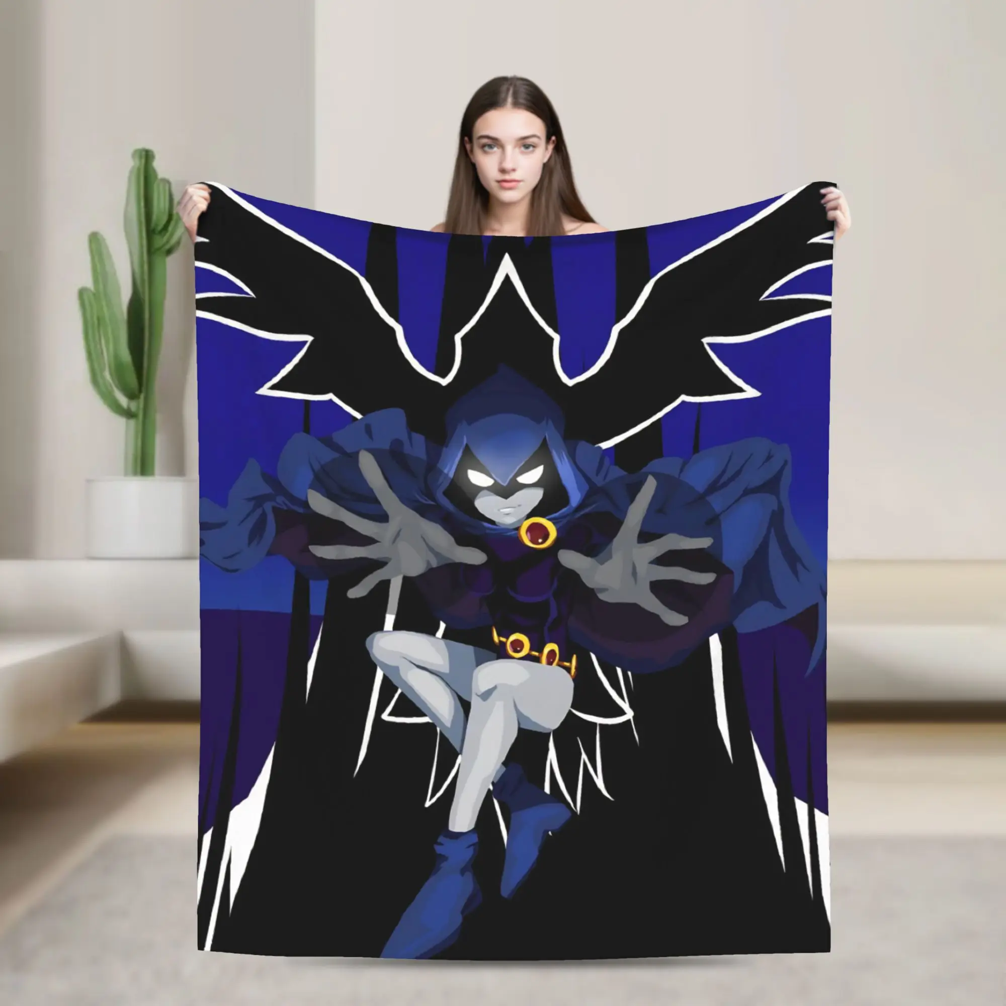 

Teen Go Cartoon Blanket Cover Anime Fuzzy Throw Blankets Home Couch Portable Soft Warm Bedsprea