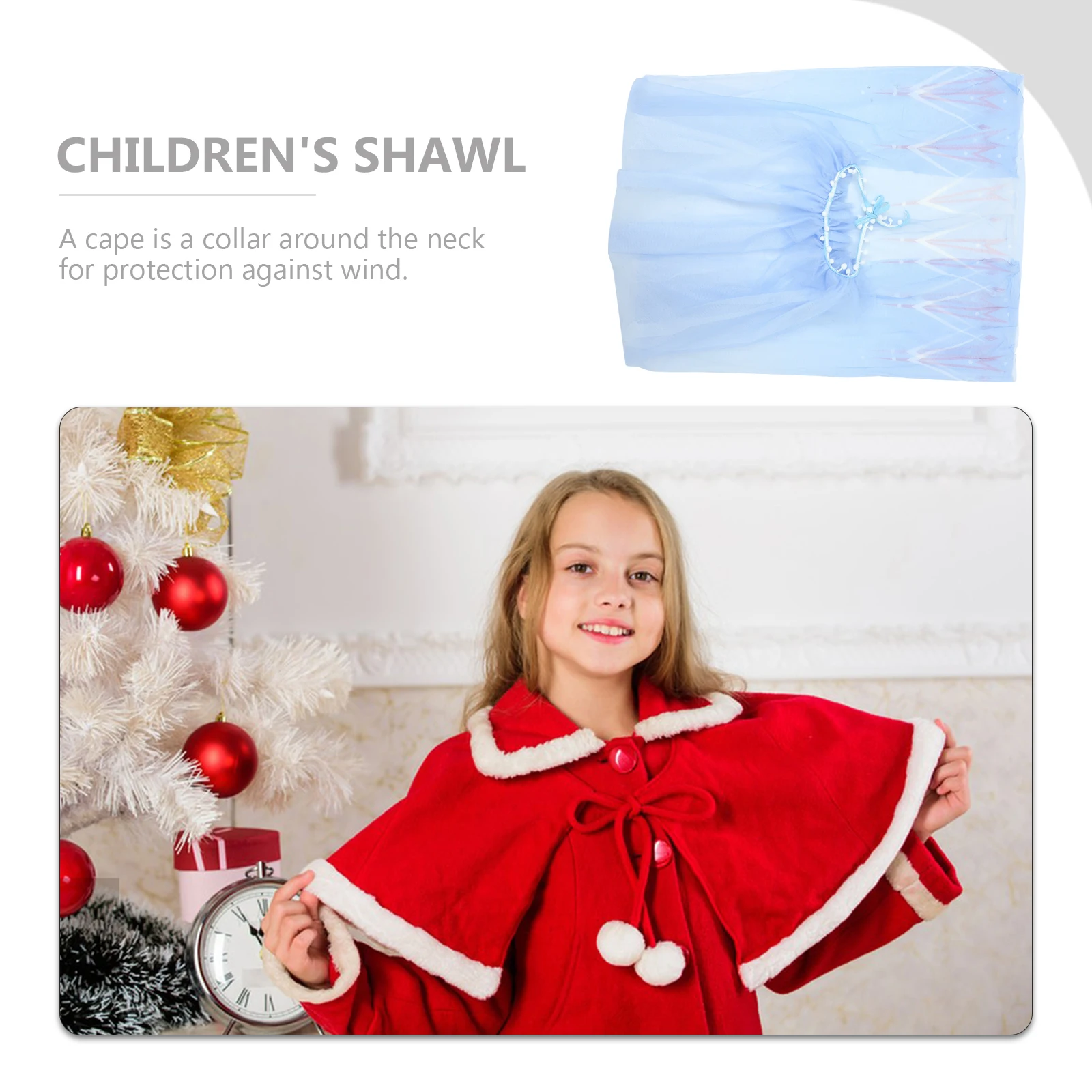 

1pc 120-150Cm 17.5-25Kg Children'S Cape Kids Fancy Cloak Party Cosplay Windproof Hooded Cloak Masquerade Kids Accessories Noble