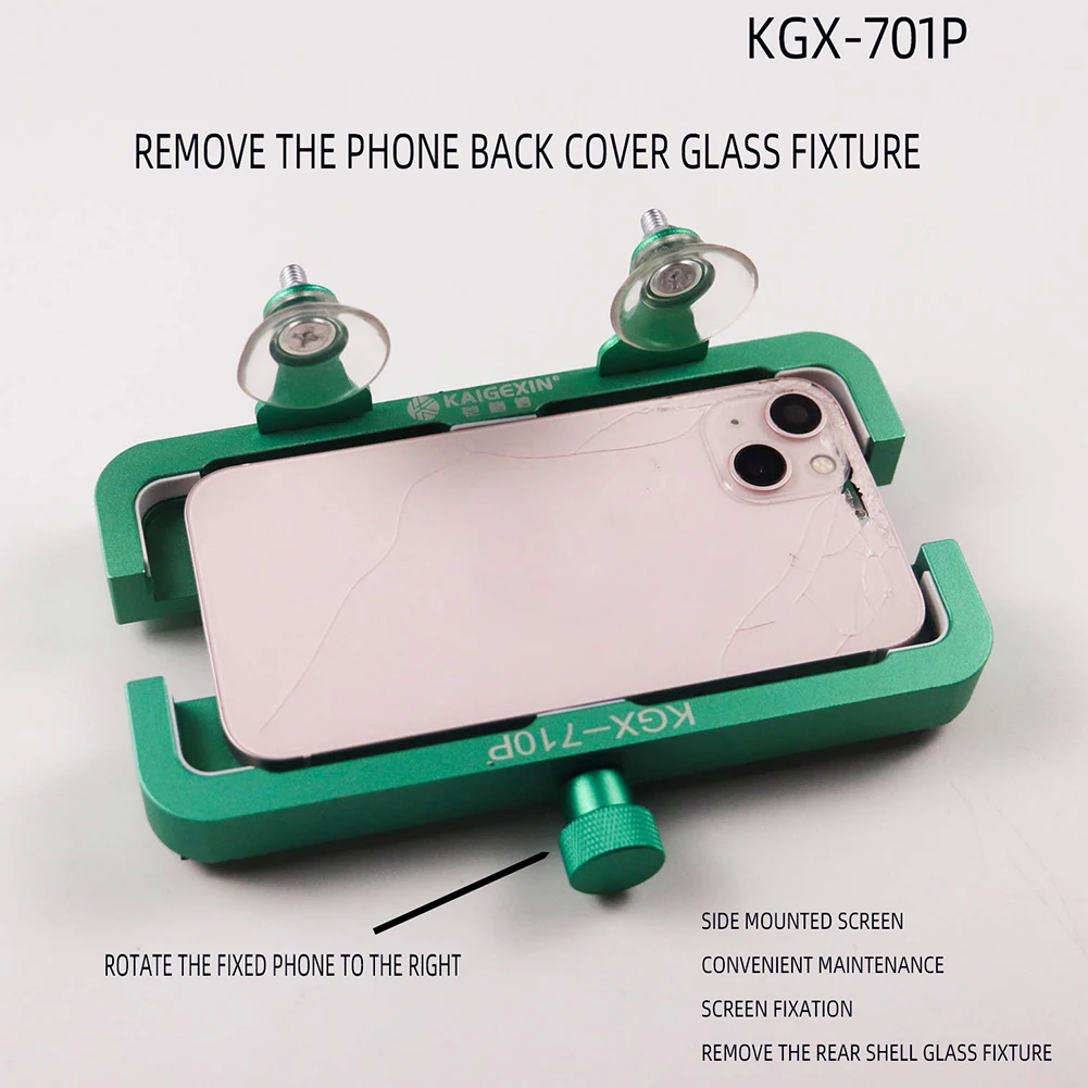 Mobile Phone LCD Screen Repair Holder Clamp For iPhone X/12/13/14 Pro Max Back Cover Glass Disassemble Universal Side Fixture