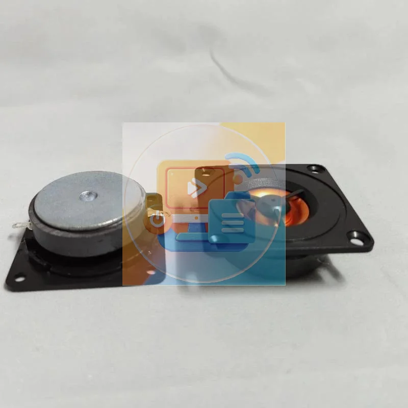 2 Inch High Output Car Tweeter Speaker 4 Ohms 20W Clear Treble Horn for Auto Stereo Sound System Black Orange