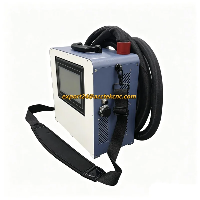 New Portable Pulse Laser Cleaning Machine Suitcase Design Handheld Laser Cleaning Machine for Efficient Rust Paint Wood Removal