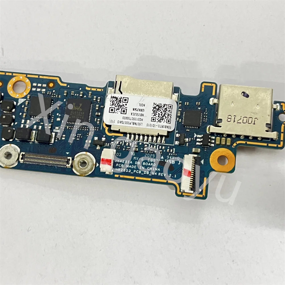 Imagem -03 - Small Usb Board Slot para Asus Zenbook 13 14 Original Testado Bom Ux425ja Ux425ia