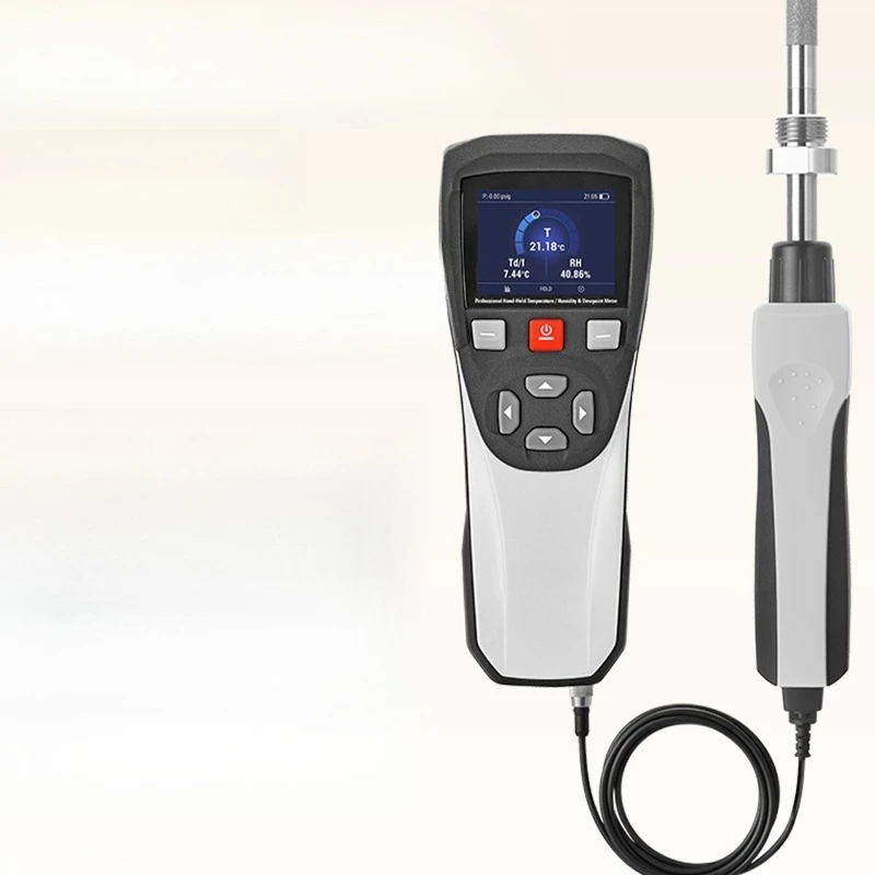 

High-precision handheld dew point meter, water vapor detection calibrator