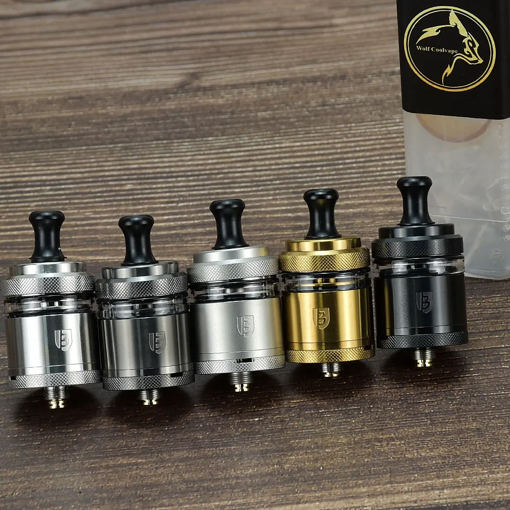 Berserker V3 MTL ถังไอน้ำ MTL, ถังไอน้ำอิเล็กทรอนิกส์ MTL ขนาด24มม. 6มล./2มล. เครื่องทำไอน้ำ316ss bskr B3 MTL RTA