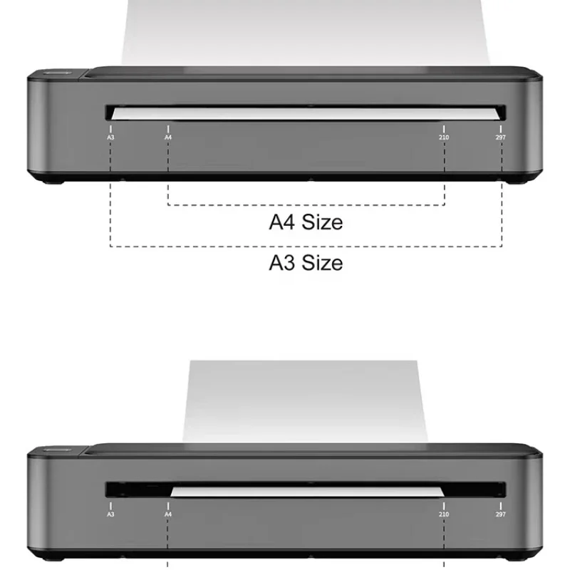 A3 transfer machine, full back, wireless thermal, large size intelligent connected tattoo printer