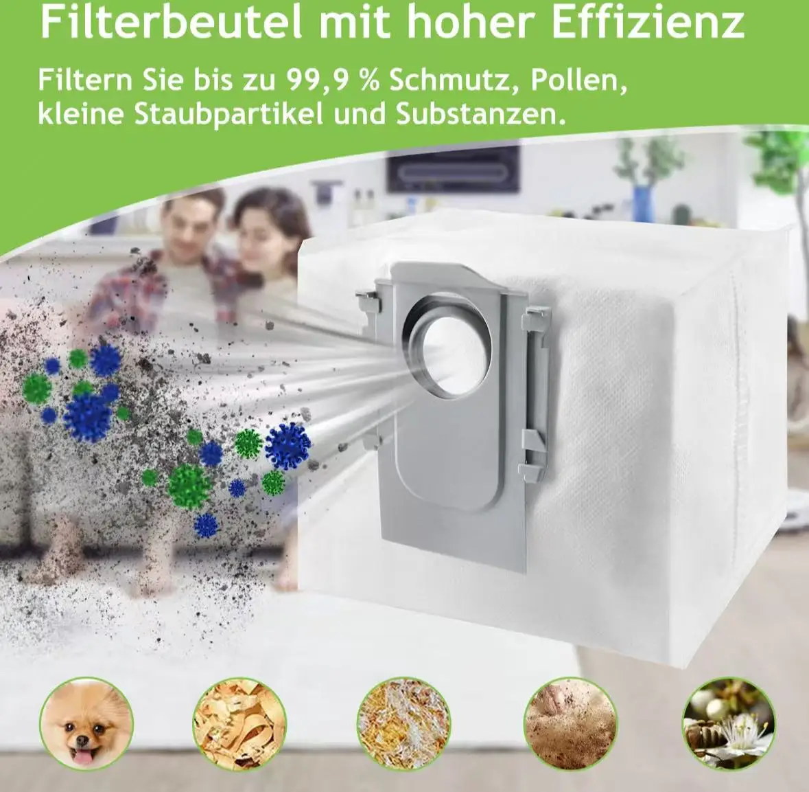 Roborock S8 S8 Pro Ultra S8+ S8 Plus S7 Maxv Ultra S7 Pro Ultra Q8 Max Plus Q7 Max  Robot Vacuum Dust Bags Accessories