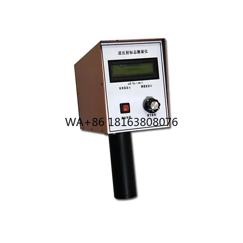 ZTT-101 High Precision Retroreflectometer for Road Traffic Sign Retroreflective Coefficient Highway Engineering Quality