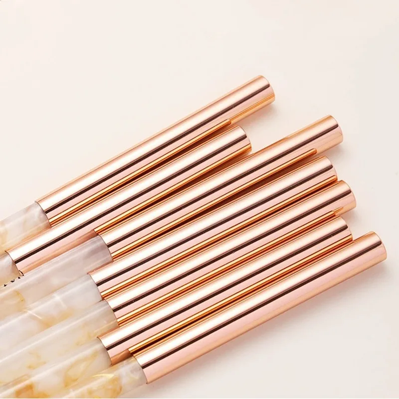 مقبض أكريليك، فرشاة فنية للأظافر، خط رسم، بطانة قلم، أدوات مانيكير فرنسية