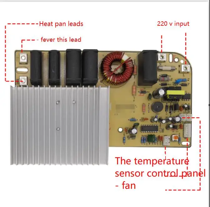 3500w High Power Induction Cooker Motherboard Commercial Universal Universal Circuit Board Touch Model Modification Board