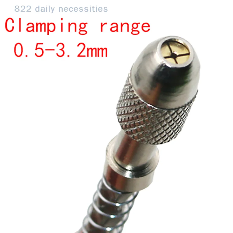 convenientMini Spiral Hand Drill Full Metal Hand Twist Drill Manual Punching Tool