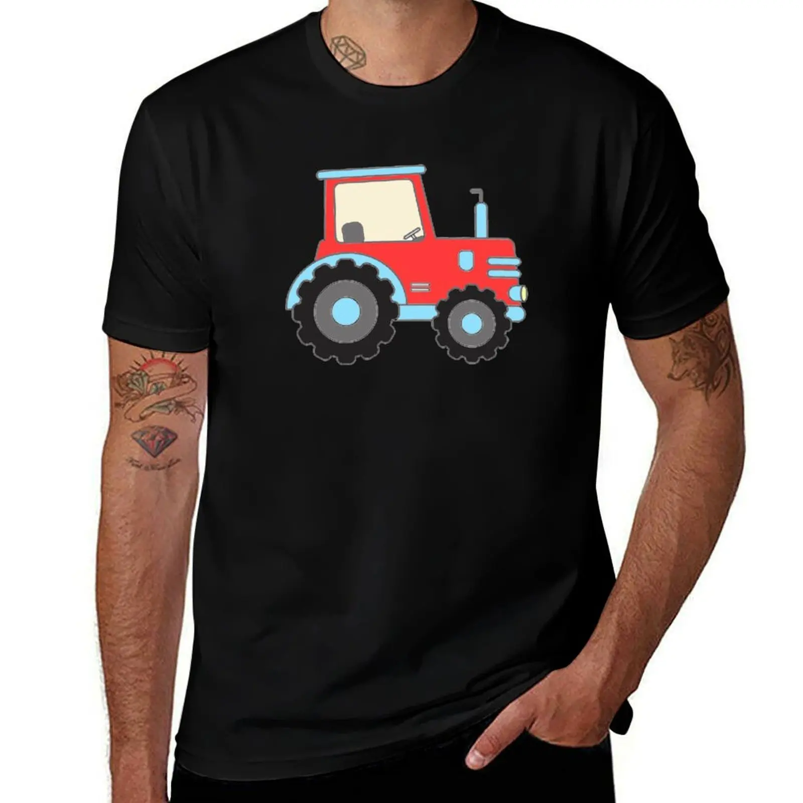 Tractor Construction Party Toddler Infant T-Shirt Comfort Stretch Tee Shirt T-Shirt