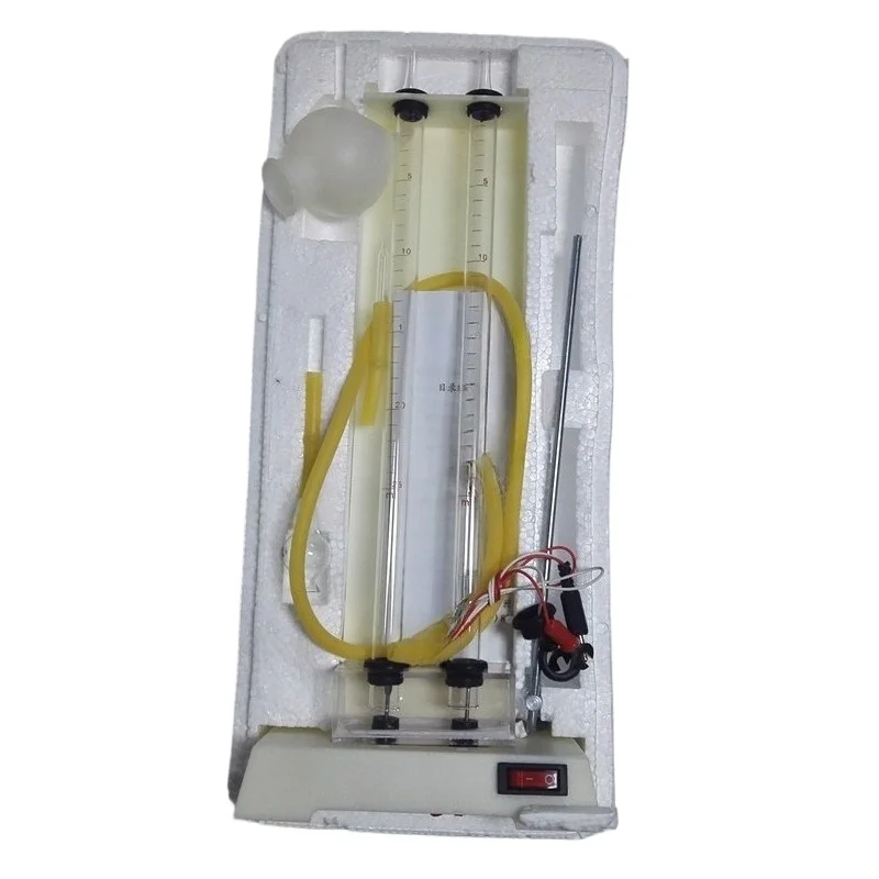 

Тестер электролиза воды 2606, фольгированный электрод из нержавеющей стали, химическое экспериментальное оборудование, обучающий инструмент