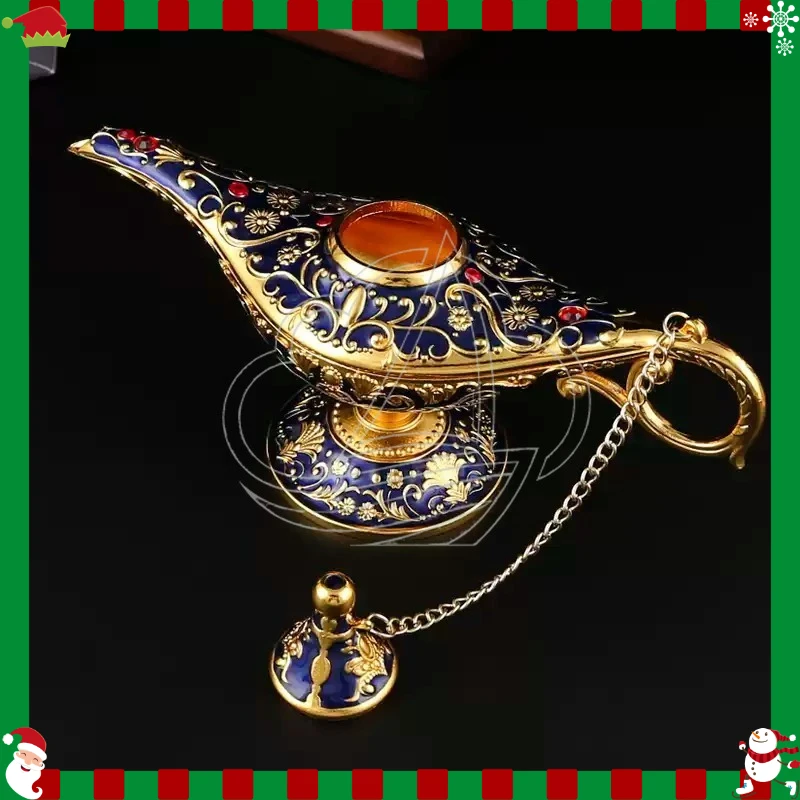 35cm Large Magic Lamp Decor, Retro Russian Style Ornament for Home Living Room