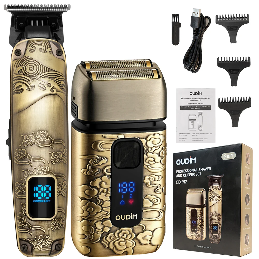 Foil Shavers for Men with Head Shaving, Hair Beard Trimmer, Face Mustache Grooming Kit, Bald Head Shavers  and  and Haircutting