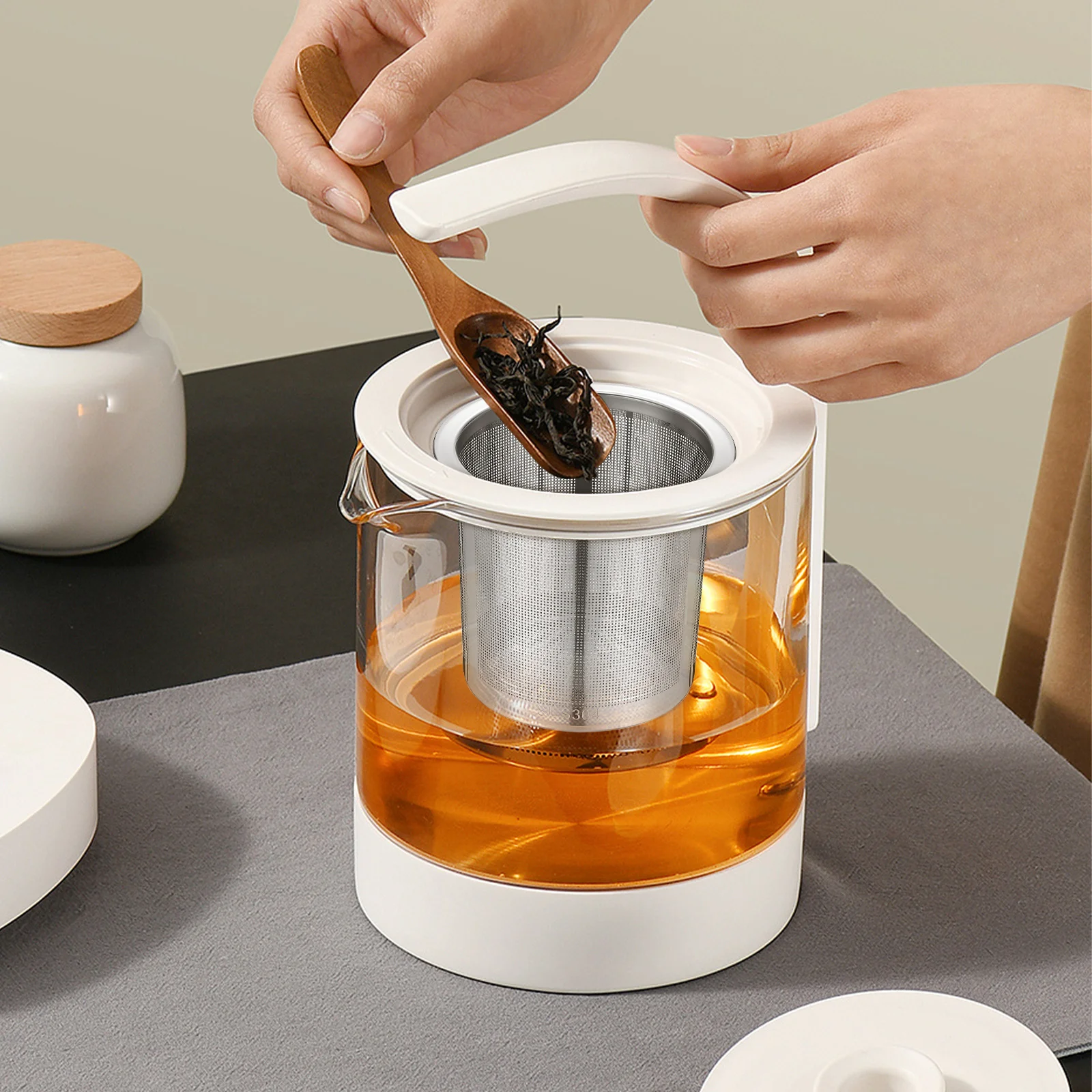 

7Cm Stainless Steel Coffee Strainer Mesh Tea Infuser Fine-Mesh Strainer For Home Kitchen Easy Clean Dishwasher Safe