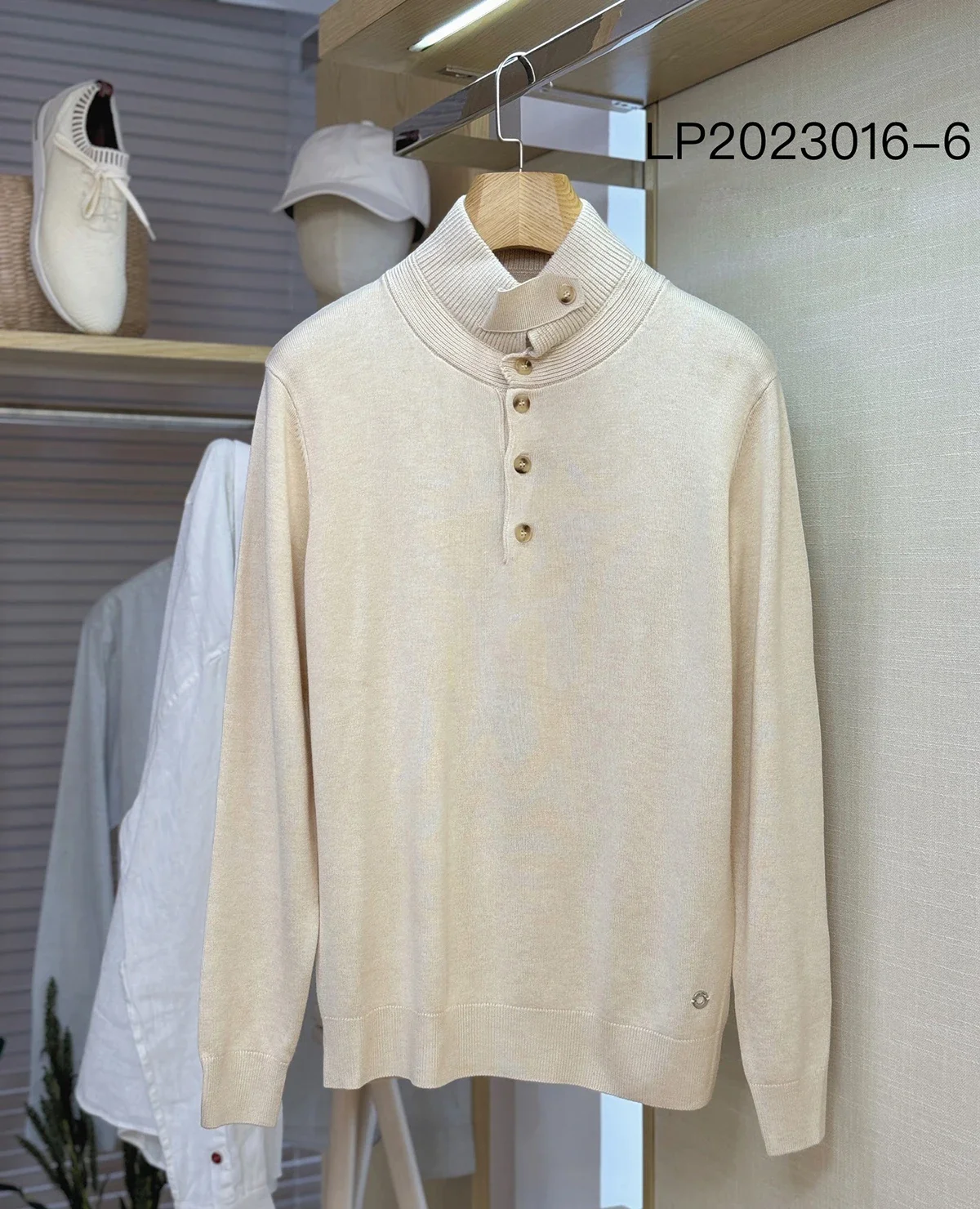 2024DIKU Sweater Cashmere Men's 2025 New Warm Knitting Button Elasticity Comfortable High Quality Big Size M-4XL