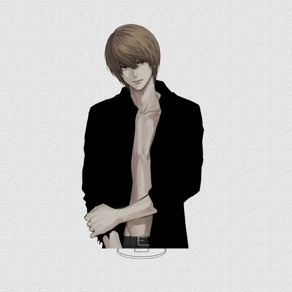 Dead Diary Anime Figure Ryuk Yagami Light MisaMisa 10cm Acrylic Standing Model Pose Collection Christmas Gift Ornaments