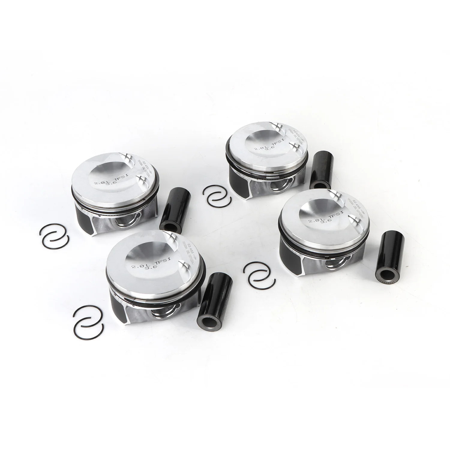 06H107065DM 4pcs EA888 Engine OEM Upgraded Piston Set 82.51mm Φ23mm for VW Tiguan AUDI A4 A5 Q3 Q5 TT 2.0T 06H 107 065DM Parts